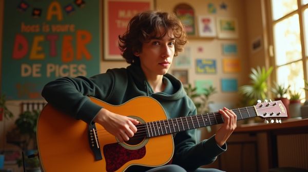 Comment progresser en guitare avec des cours à Marseille