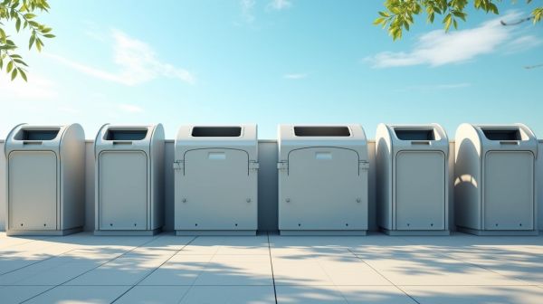 Top 5 poubelles pour un tri écoresponsable efficace